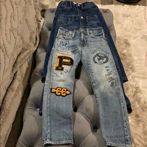 Lot of 3 Boys Jeans Size 6